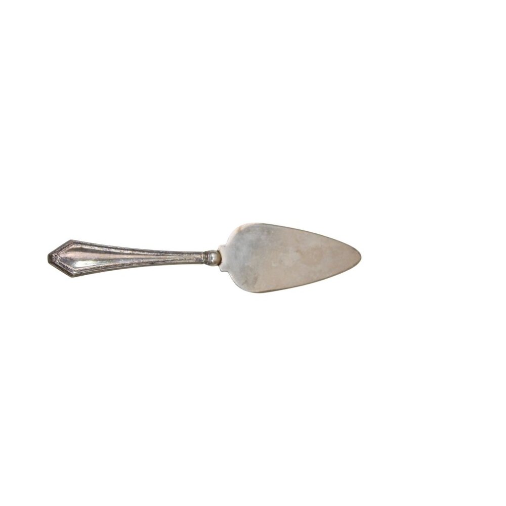 Webster Sterling Handle Cheese Server Silverplate Blade 92780 Antique Knife